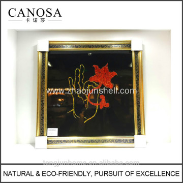 CANOSA seashell Wall Picture with wood frame